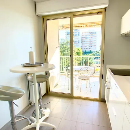 Apartment 2p Dernier Etage Vue Mer,piscine,tennis,wifi,plage Antibes